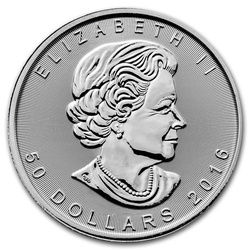 Canadian Maple Leaf 1 oz Platinum Various Years