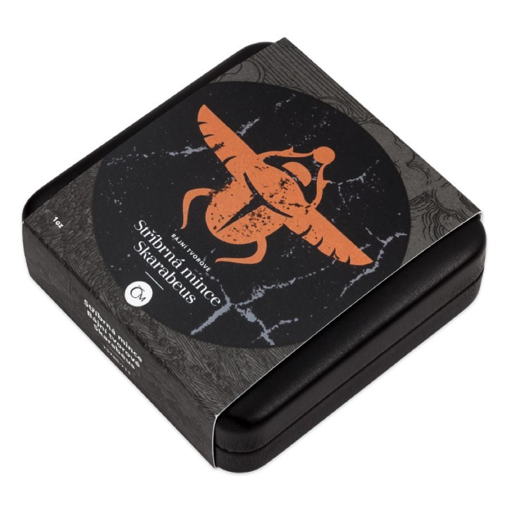 Niue: Criaturas Míticas - Scarabeus $2 Srebro 2022 Proof