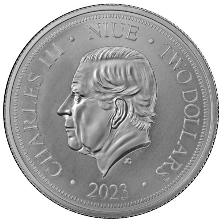 Niue: Nikola Tesla – Niagara-vízesés 1 dollár ezüst 2023 Proof