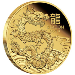 Perth Mint: Lunar III - Year of the Dragon 1 oz Gold 2024 Proof