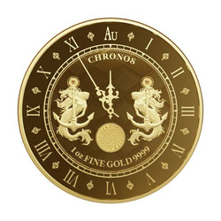 Tokelau: Chronos 1 oz Gold 2021 Prooflike