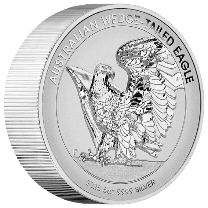 Aquila australiana 5 once d'argento 2025 Reverse Proof Ultra High Relief