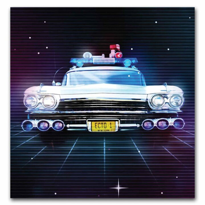 Niue: Ghostbusters - Ecto-1 coloured 2 oz Silver 2024 + Die Cast Car
