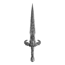 Medalie de argint Laevateinn (Loki's Sword) 1 oz Silver 2026 Ultra High Relief Antiqued Shaped