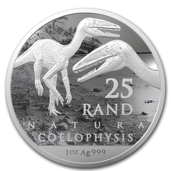 Natura: Rise of the Dinosaur - Coelophysis 1 oz Silver 2020