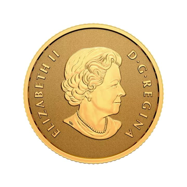 Kanada: Örök juharlevél 1/20 uncia arany 2022 Proof