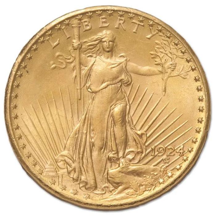 Saint-Gaudens Double Eagle $20 Złoto 1924