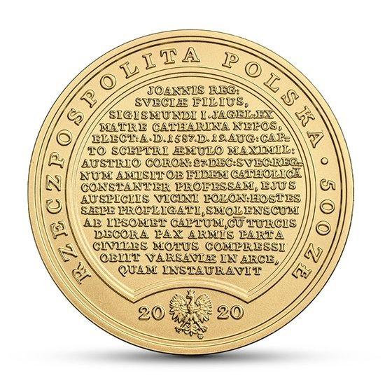 Skarby Stanisława Augusta – 500 ZŁ Zygmunt III Waza