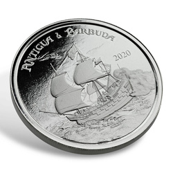 Antigua & Barbuda: Rum Runner 1 uncja Srebra 2020