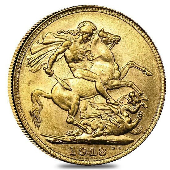 Sovereign Great Britain 1918 Middle East