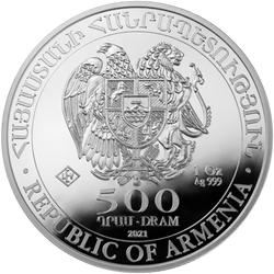 Arca de Noé 1 oz Plata 2021 PAQUETE DE 20 BOLSITAS