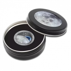 Les pionniers de l'espace 1 once d'argent coloré 2019 Proof