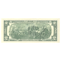 Bancnot SUA 2 dolari 2 U.S. dollars / 2 USD UNC 100 bucăți