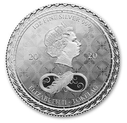 Tokelau: Chronos 1 oz Silber 2020