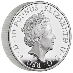 The Royal Tudor Beasts: Seymour Panther 10 oz Silver 2022 Proof