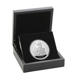  The Royal Tudor Beasts: The Greyhound of Richmond  5 uncji Srebra 2025 Proof