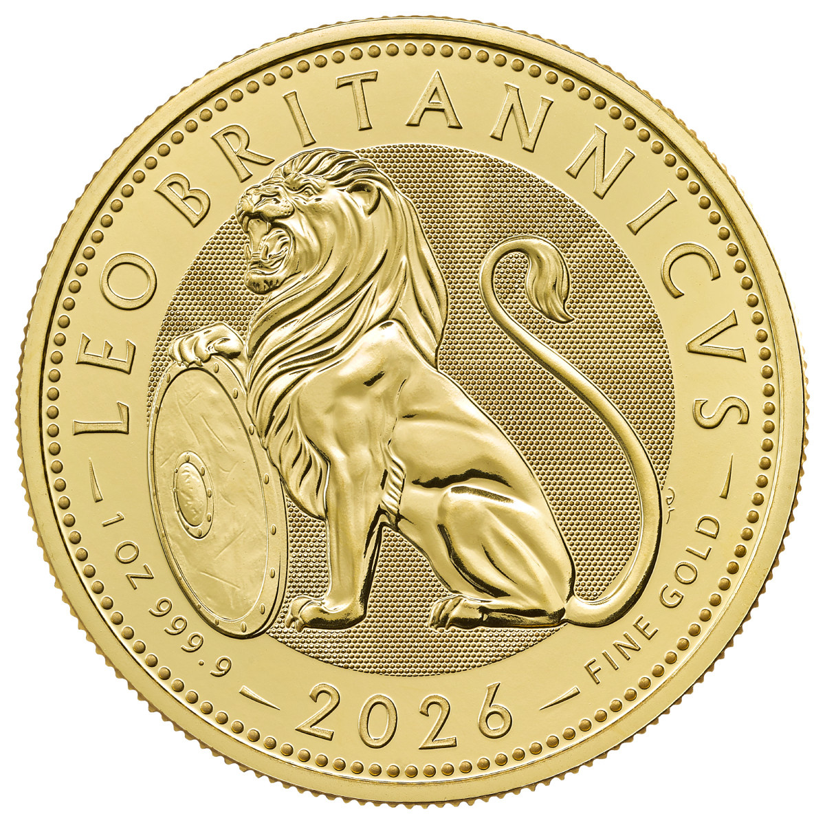 Unce Zlatá mince The British Lion 1 unce zlata 2026 | Metal Market Europe