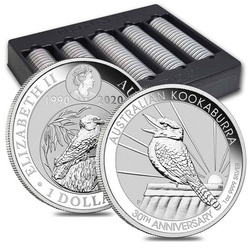 Kookaburra 1 uncja Srebra 2020