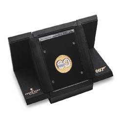 Tuvalu: James Bond 60th Anniversary film 5 oz Gold 2022 Proof Pavé - Set Diamond