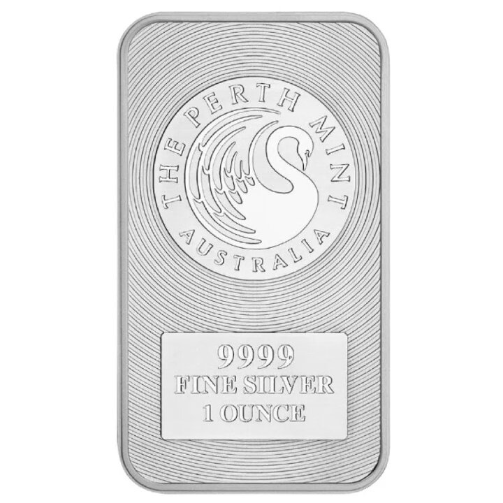 Perth Mint 1 oz Silver Bar