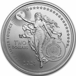 Niue: Icons of Inspiration - William Shakespeare 1 oz Silver 2024 Coin