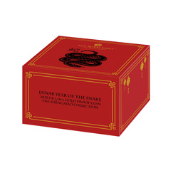 Royal Mint Lunar : Année du Serpent 1/4 once d'or 2025 Proof