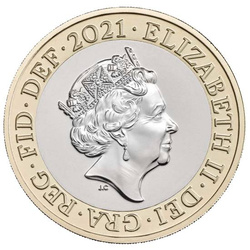 The 2021 United Kingdom Brilliant Uncirculated Annual Coin Set of 13 coins