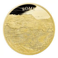 Városi látképek: Róma 1000 g arany 2022 Proof