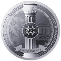 Niue: Vivat Humanitas 1 oz Silber 2023