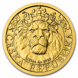 Niue: Czech Lion 1/25 oncia d'oro 2022