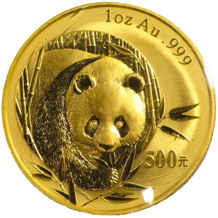 Panda Chino 1 oz Oro 2003
