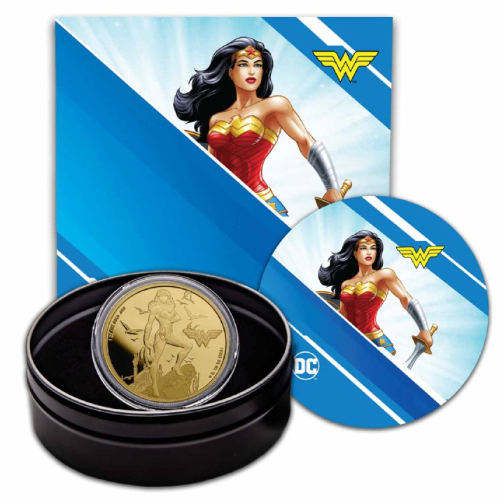 Samoa: DC Comics - Wonder Woman 1 uncja Złota 2024 | Metal Market Europe