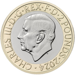 A Nemzeti Galéria 200 éves jubileuma £2 Réz-nikkel 2024