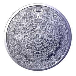 Aztec Calendar 1 oz Titanium 2026