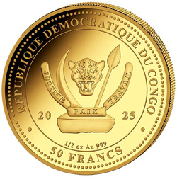 Congo: World‘s Wildlife - The Lion 2025 Proof Set