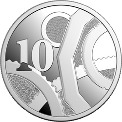 Set 6 monede 60th Anniversary of Decimal Currency CuNi/AlBr 2026 Proof