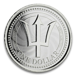 Barbados: Trident 1 oz Silver 2019