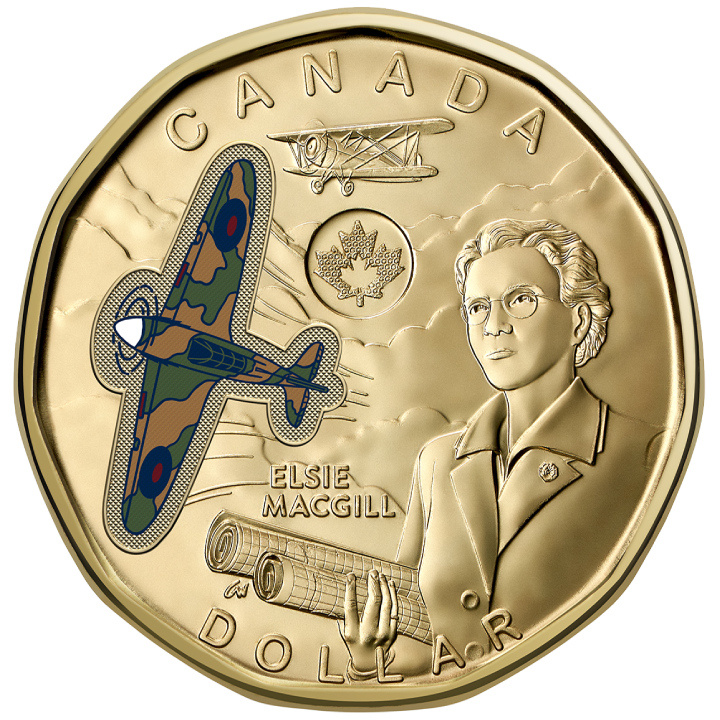 Canada: In onore di Elsie MacGill colorata $1 2023