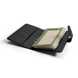 Leuchtturm – пътнически класиор за банкноти Tokyo Black с 5 листа