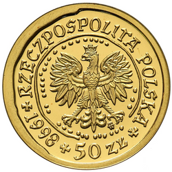 Orzeł Bielik 1/10 uncji Złota 1998