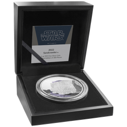 Niue: Star Wars - Sandcrawler color 5 oz Plata 2022 Proof