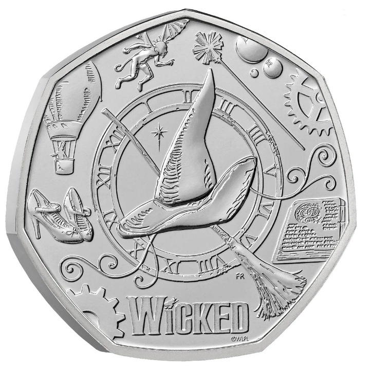 Wicked 50 Pence Kupfernickel 2026