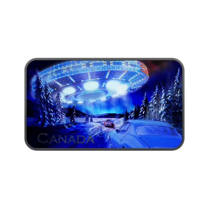 Canada: Canada’s Unexplained Phenomena - The Yukon Encounter coloured 1 oz Silber 2022 Proof Coin