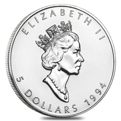 Maple Leaf 1 oz Silber 1994