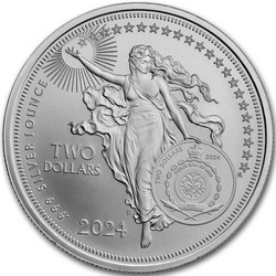 Niue: Icons of Inspiration - Beethoven 1 oz Silber 2024 Coin