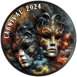 Kanada: Karnevál színes 1 uncia ezüst 2024