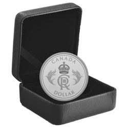 Canada: His Majesty King Charles III's Royal Cypher $1 Silver 2023 Proof 