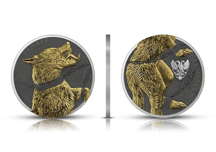 Germania: Bestias - Fenrir Geminus 2 x 1 oz Plata 2022