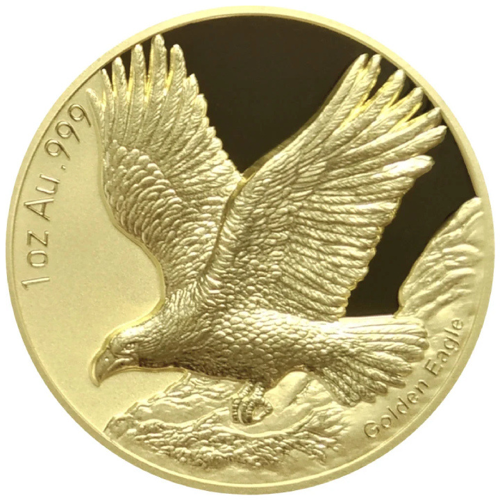 Samoa: Golden Eagle 1 onza Moneda de Oro 2025 Prooflike