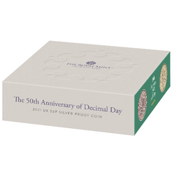 The 50th Anniversary of Decimal Day 2021 Proof 